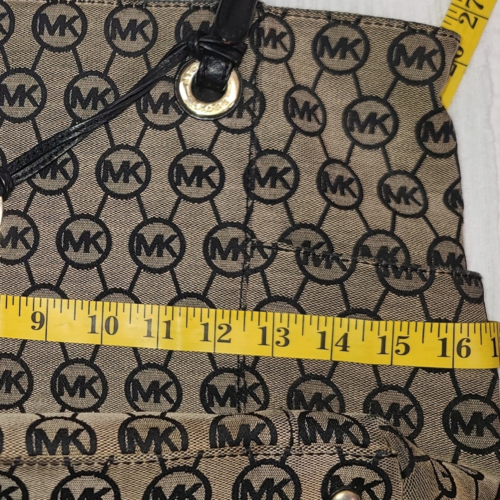 MK MICHAEL KORS LOGA SIGNATURE SHOULDER BAG - Picture 5 of 11